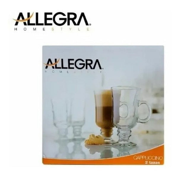 Accesorio De Cocina Set 2 Tazas Cappuccino Importado HOGAR IMPORTADO 