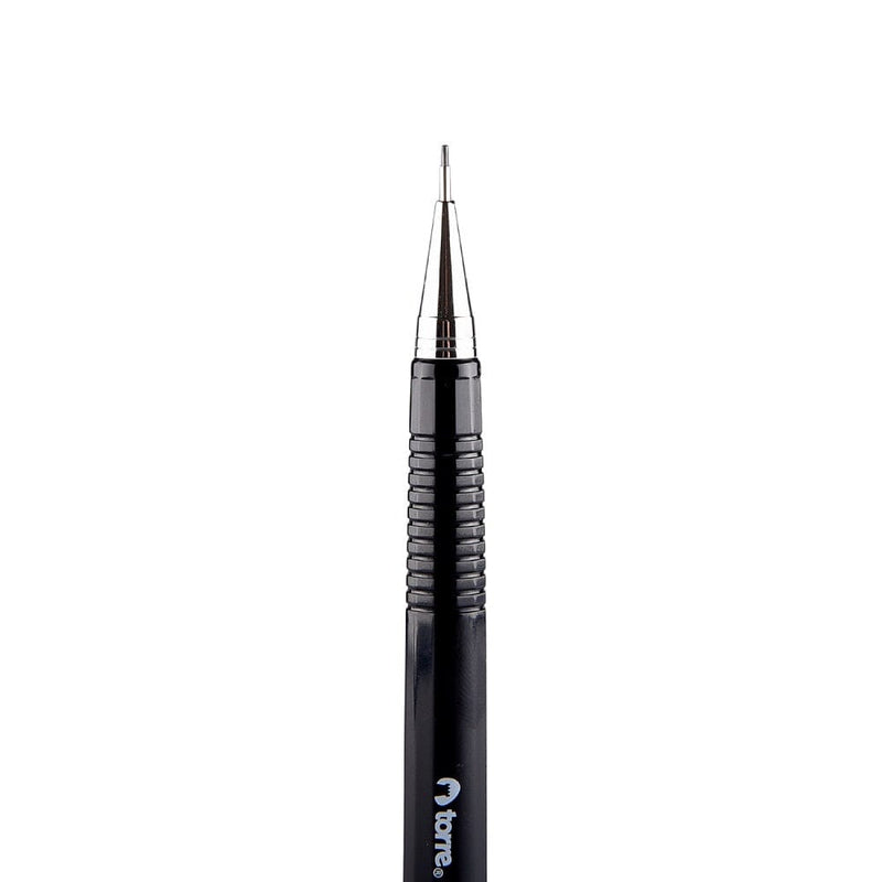 Portaminas 0.7 mm Metálico Negro OFICINA Y LIBRERIA TORRE 
