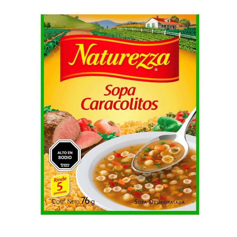 Sopa Caracolitos 55 Gr ALIMENTOS NATUREZZA 