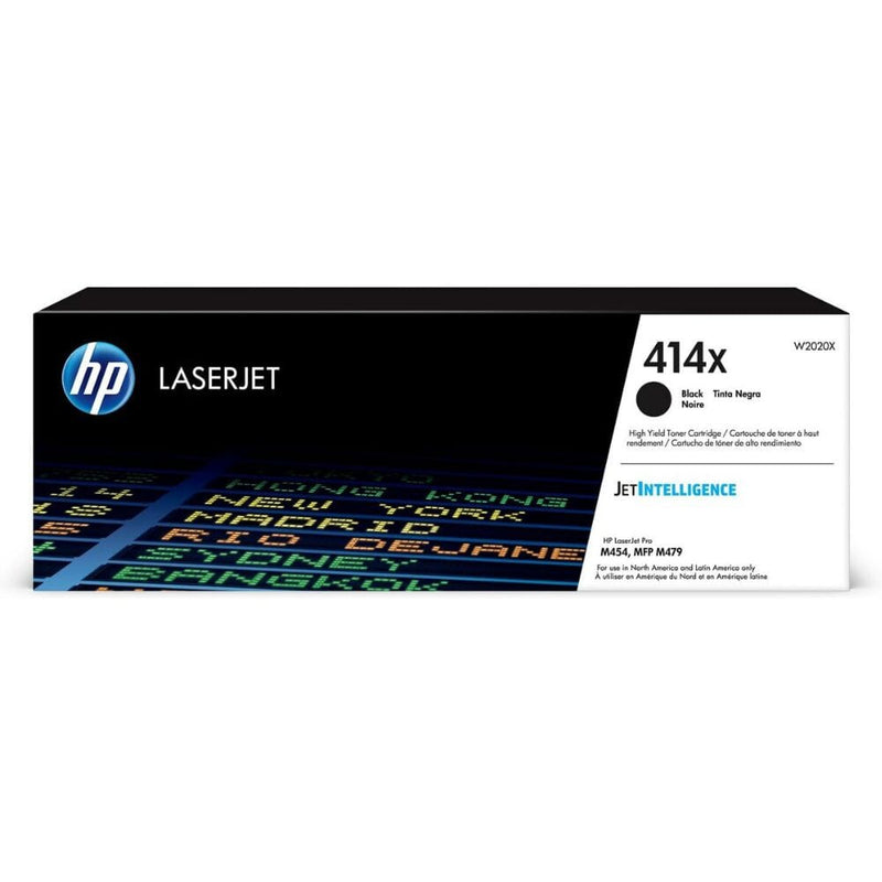 Tóner W2020X 414X Negro 7,500 Paginas TECNOLOGÍA HP 
