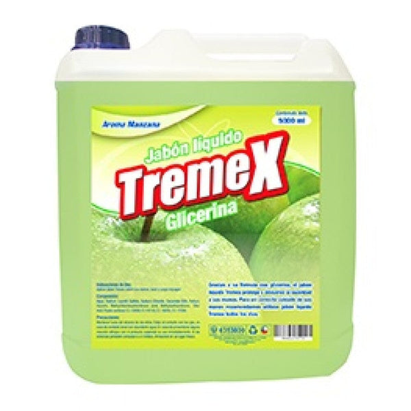 Jabón Liquido Con Glicerina Manzana 5 Lt CUIDADO PERSONAL TREMEX 