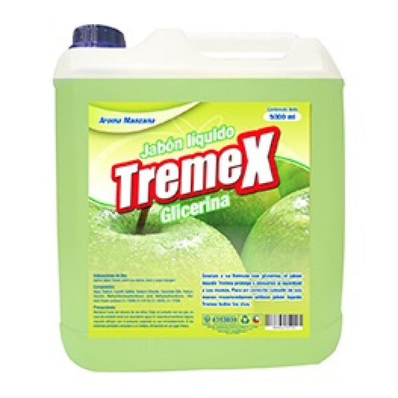 Jabón Liquido Con Glicerina Manzana 5 Lt CUIDADO PERSONAL TREMEX 