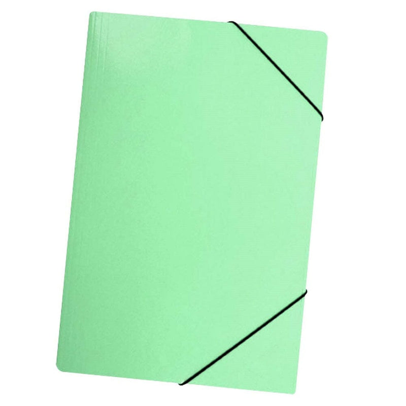 Carpeta Con Elástico Estándar Oficio Carta Verde Pastel OFICINA Y LIBRERIA LAVORO 