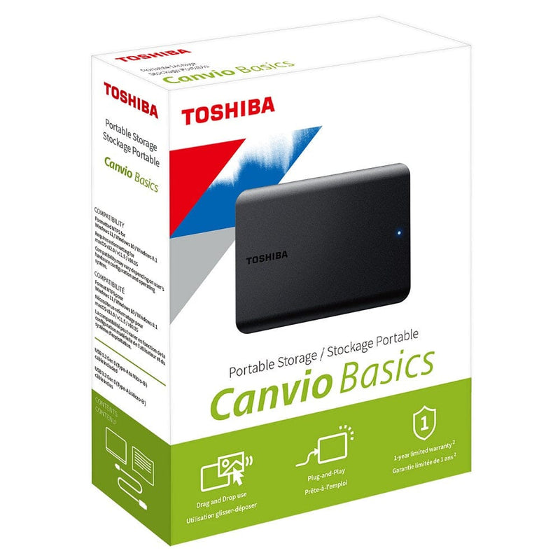 Disco Duro Externo 4TB 3.0 Canvio Basic HDTB540XK3CA TOSHIBA 