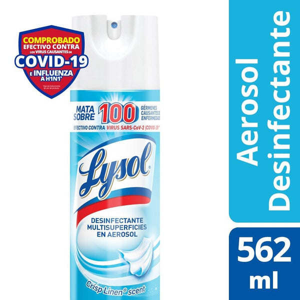 Desinfectante Ambiental Aerosol Crisp Line 562 ml ASEO Y LIMPIEZA LYSOL 