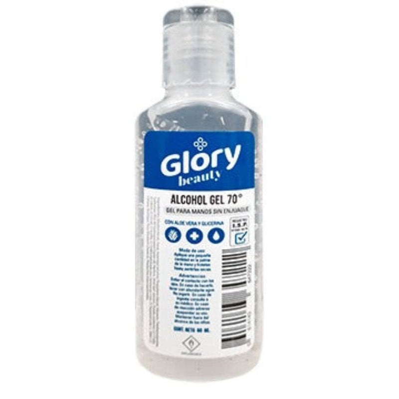 Alcohol Gel 60 ml CUIDADO PERSONAL GLORY 