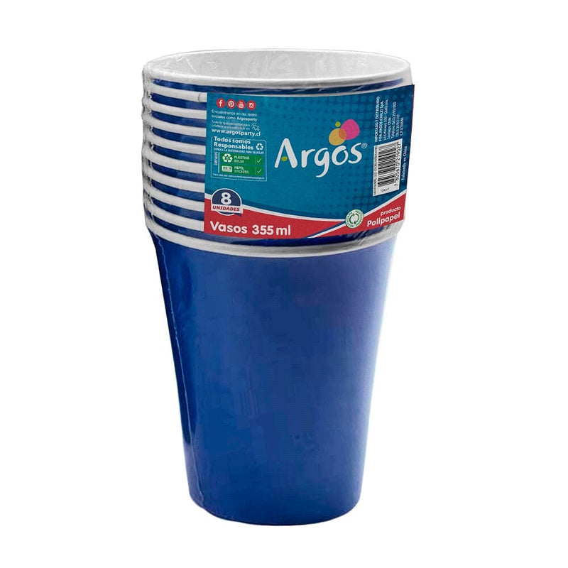 Vaso Polipapel 12Oz COTILLON ARGOS 