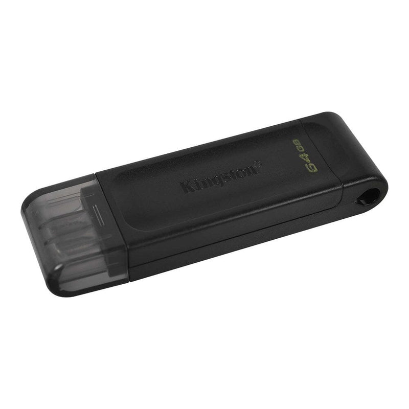 Pendrive Type C 64Gb Usb-C3.2 Negro Dt70 Dt70/64Gb TECNOLOGIA KINGSTON 