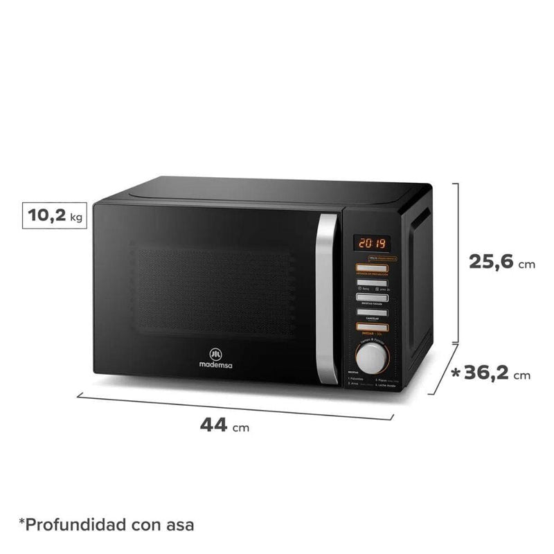 Microondas Mm20Fbh 20 Lt HOGAR MADEMSA 