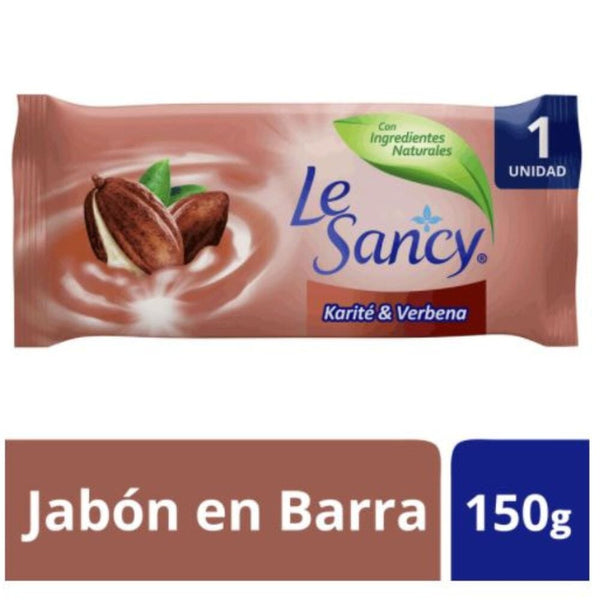 Jabón Barra Verbena Karité 150 Gr CUIDADO PERSONAL LE SANCY 
