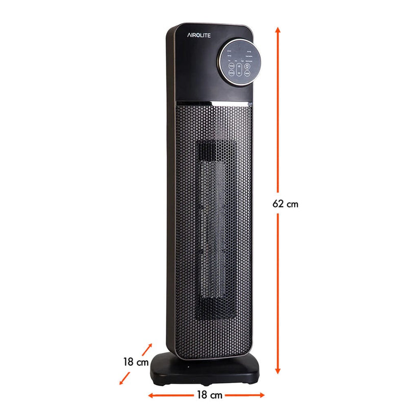 Termoventilador Cerámico Digital 2000W Htc-2022 Rc HOGAR AIROLITE 
