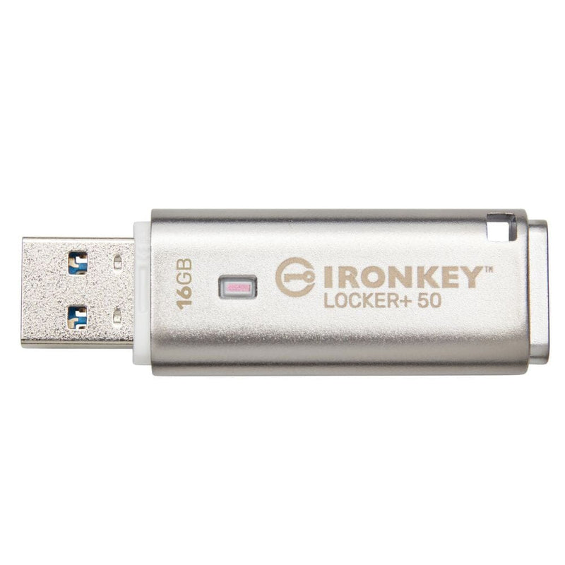 Pendrive Ironkey Locker+50 16Gb TECNOLOGÍA KINGSTON 