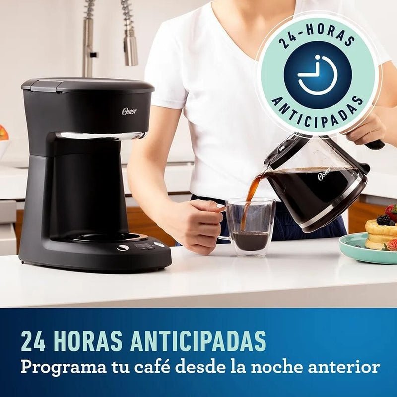 Cafetera Programada 12 Tazas Autoapagado HOGAR OSTER 
