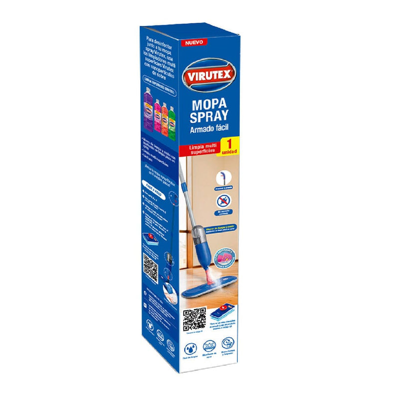 Mopa Plana Micofribra Spray 30 cm ASEO Y LIMPIEZA VIRUTEX 