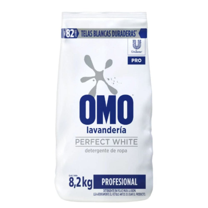 Detergente Polvo Perfect White 8.2 Kg OMO 