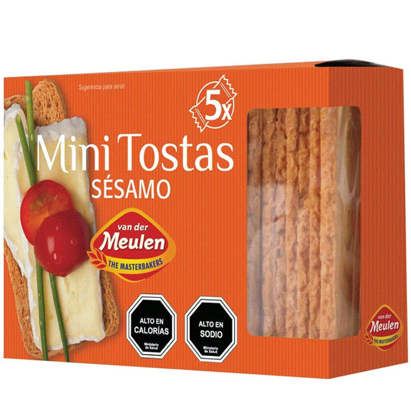 Tostada Vdm Sésamo 100 Gr ALIMENTOS MELBA 