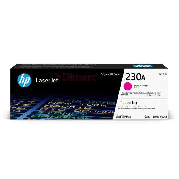 Toner W2303A 230A Magenta Hasta 1800 Paginas HP 