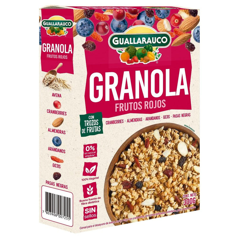 GRANOLA CON FRUTOS ROJOS X 300 GR Dipy 