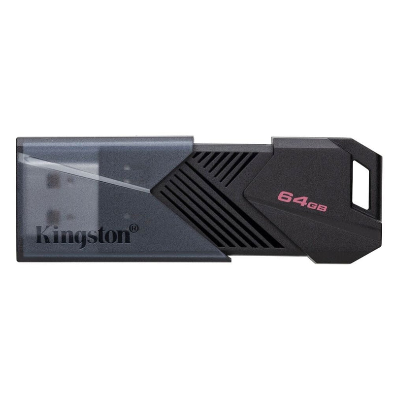 Pendrive Retráctil 64Gb Usb3.2 Ónix Negro KINGSTON 