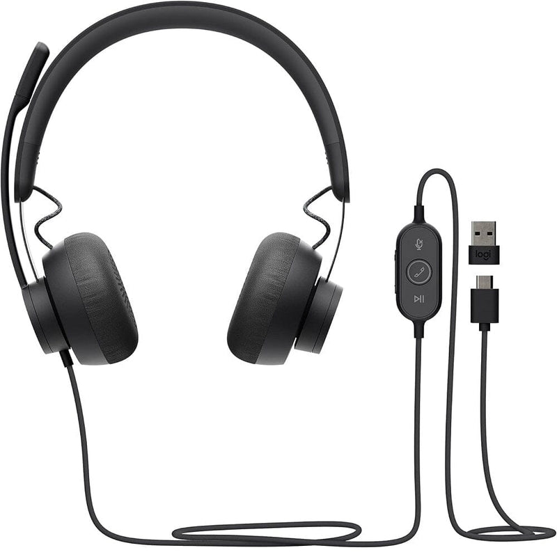 Headset Audífono Microfono Usb/Usb-C Noise Cancelling LOGITECH 