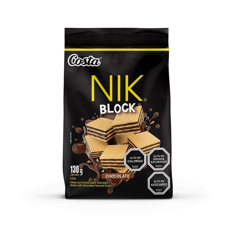 Galleta Nik Block 130 Gr ALIMENTOS COSTA 