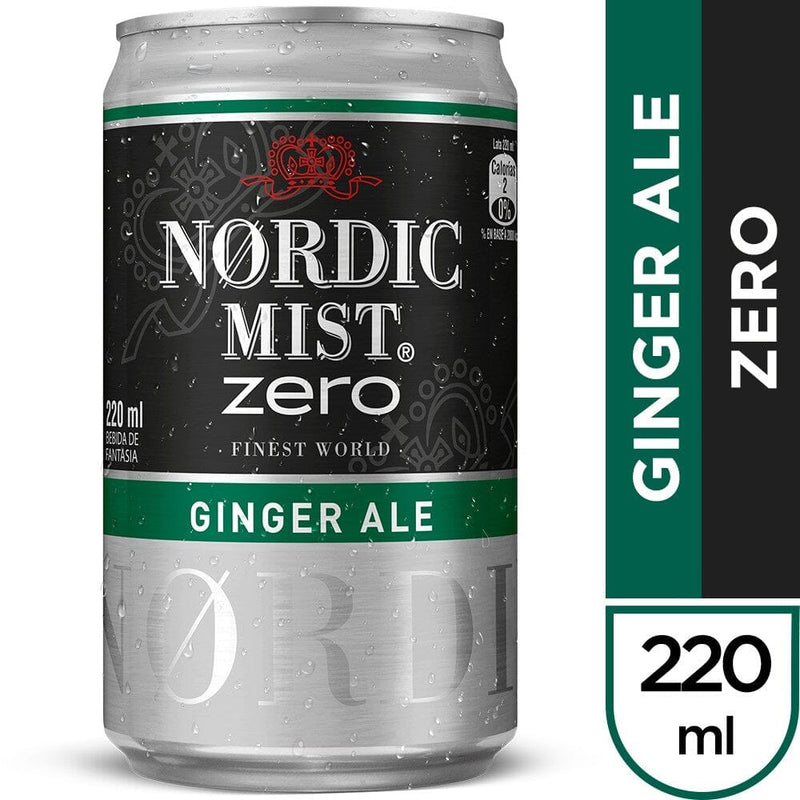 Bebida Ginger Ale Zero Lata 220 Ml GINGER ALE 