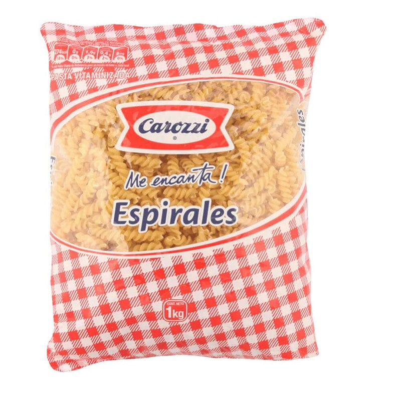 Fideo Espirales 1 Kg CAROZZI 