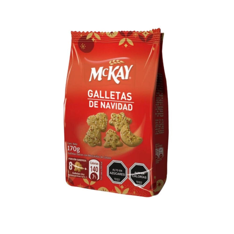 Galletas De Navidad 170 Gr MCKAY 