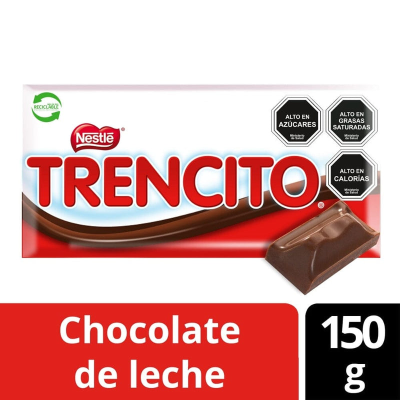 Chocolate Trencito Barra 150 Gr ALIMENTOS TRENCITO 