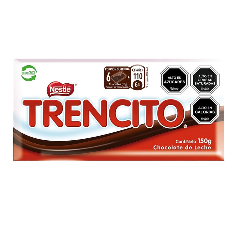 Chocolate Trencito Barra 150 Gr ALIMENTOS TRENCITO 