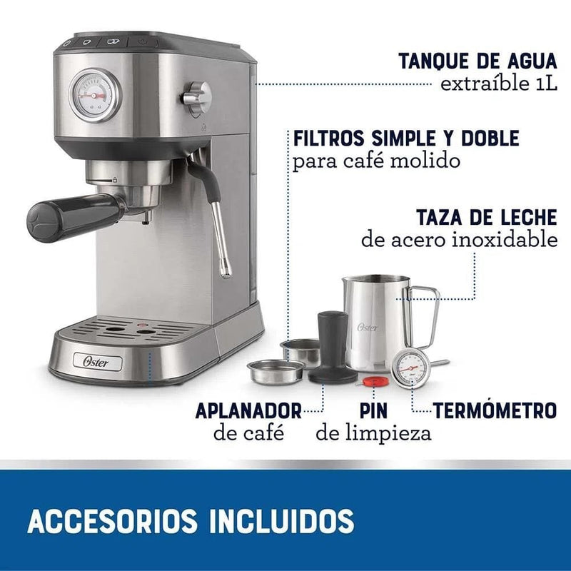 Cafetera Espresso Slim line 7200 OSTER 