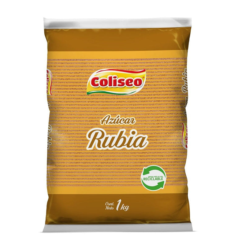 Azucar Rubia Bolsa Granulada 1 Kg COLISEO 