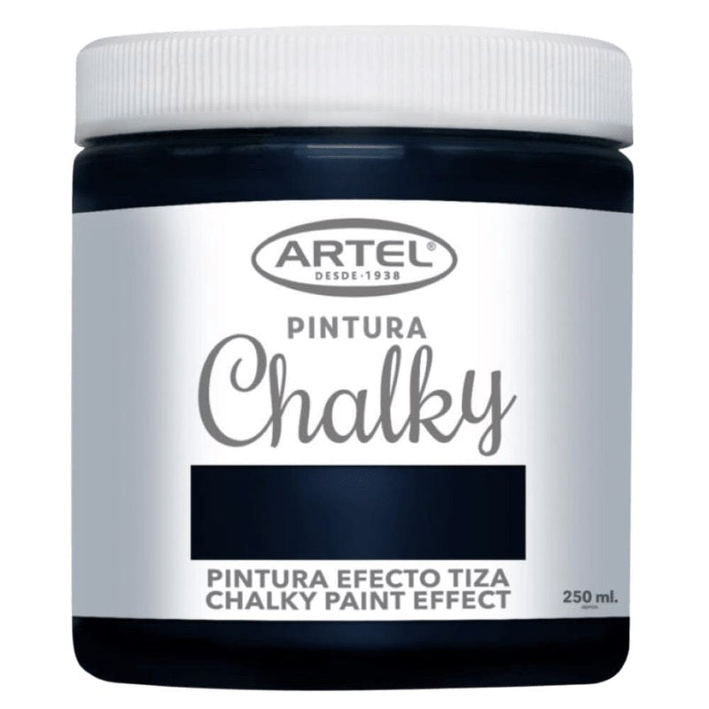 Pintura Chalky Negro 250 ml OFICINA Y LIBRERIA ARTEL 