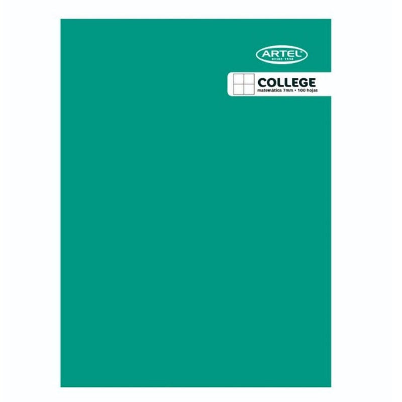 Cuaderno College 7Mm 100 Hojas ARTEL 