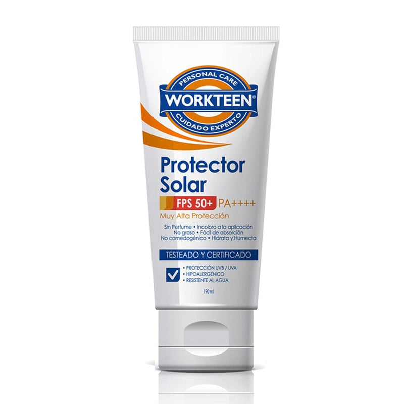 Protector Solar Fps 50+ Pomo 190 Ml WORKTEEN 