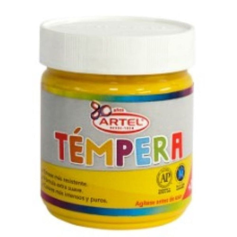 Tempera Amarillo Medio 75 100 Ml ARTEL 