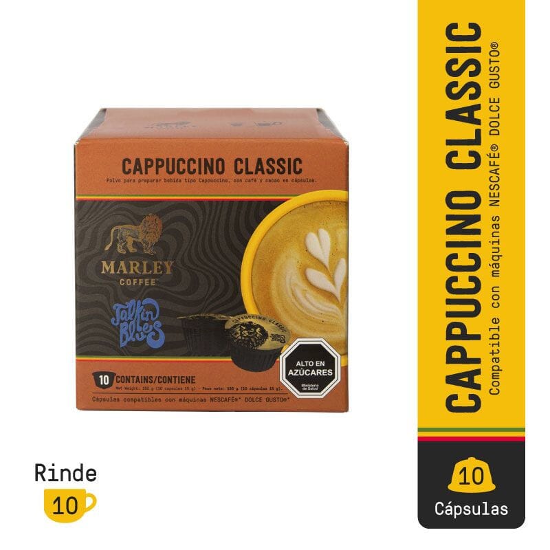 Capsula Talkin Blues Cappuccino Classic MARLEY COFFEE 