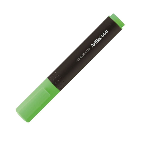 Destacador 660 Bisel 1-4Mm Verde Fluor OFICINA Y LIBRERIA ARTLINE 