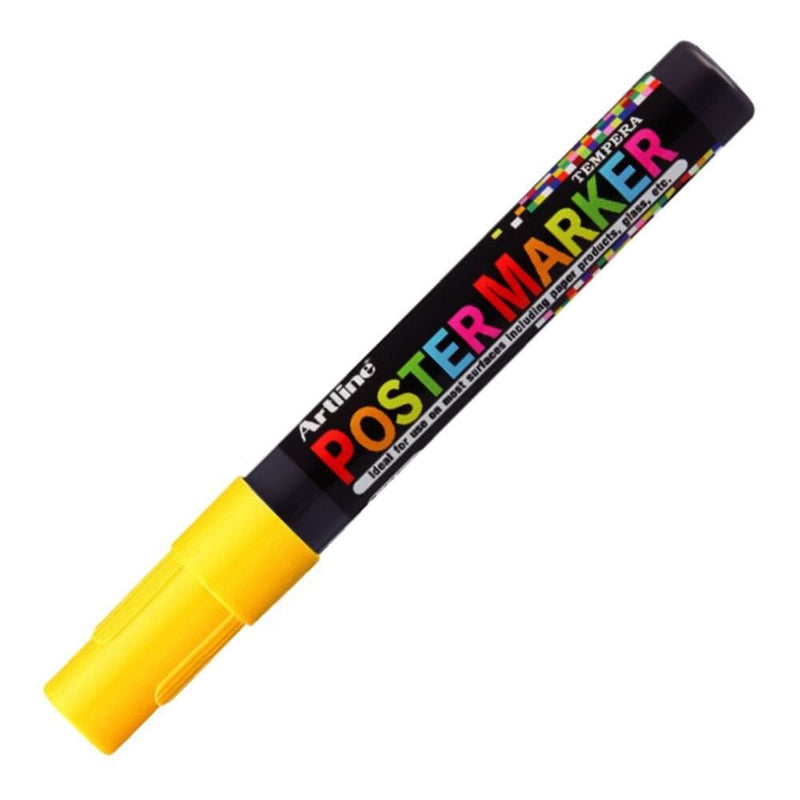 Marcador Poster Marker Tempera 4Mm Amarillo OFICINA Y LIBRERIA ARTLINE 