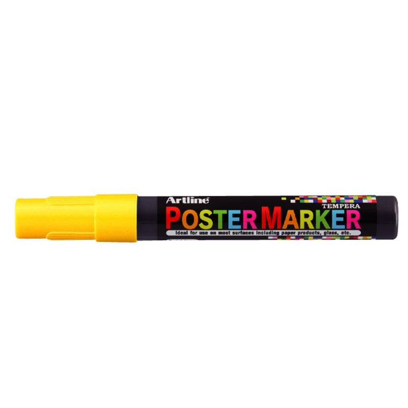 Marcador Poster Marker Tempera 4Mm Amarillo ARTLINE 