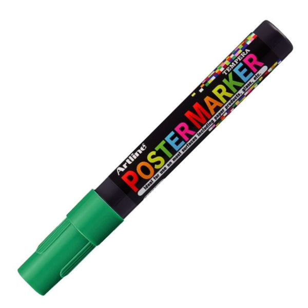 Marcador Poster Marker Tempera 4Mm Verde OFICINA Y LIBRERIA ARTLINE 