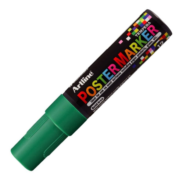 Marcador Poster Marker Tempera 12Mm Verde OFICINA Y LIBRERIA ARTLINE 