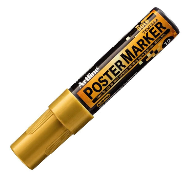 Marcador Poster Marker Tempera 12Mm Dorado OFICINA Y LIBRERIA ARTLINE 