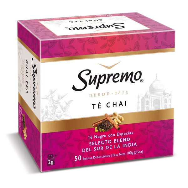 Te Chai Premium 50 Bolsas 100 Gr SUPREMO 