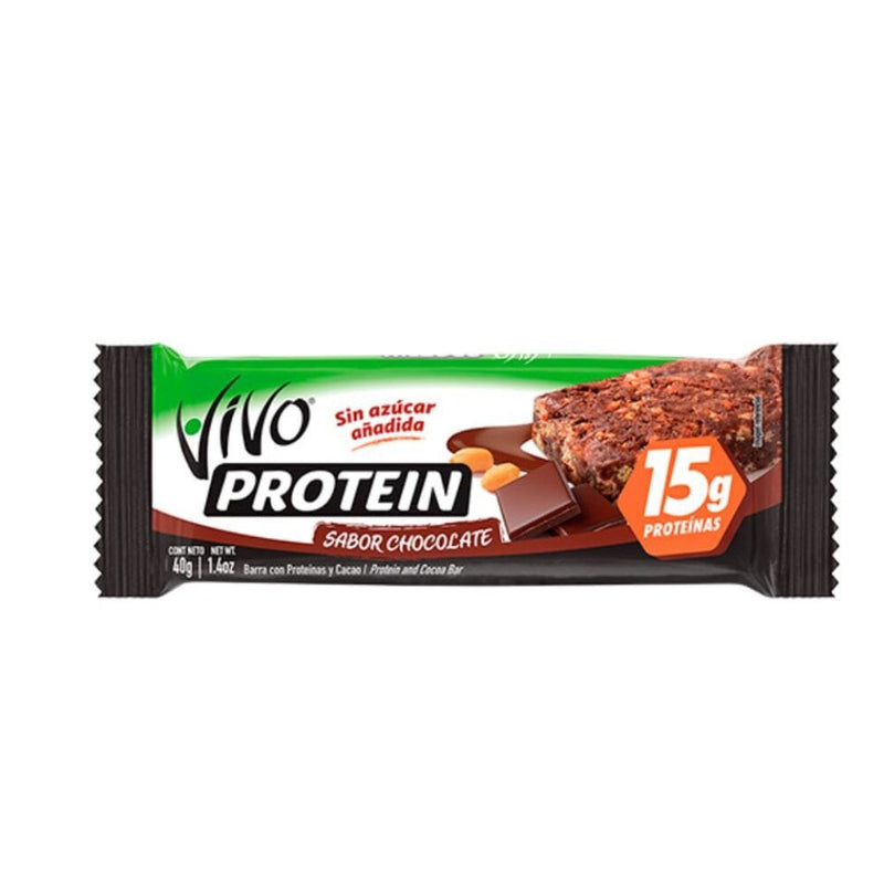 Barra Protein Sabor Chocolate 5 Un X 40 Gr ALIMENTOS VIVO 