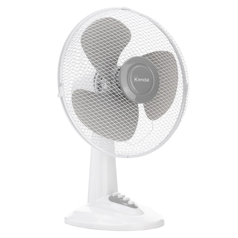 Ventilador Sobremesa Kf-12D Blanco HOGAR KENDAL 