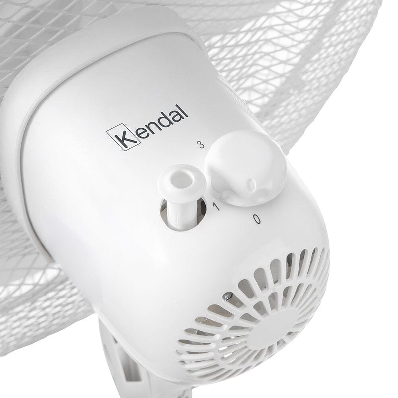 Ventilador Pedestal 16" Kfx-16P Blanco HOGAR KENDAL 