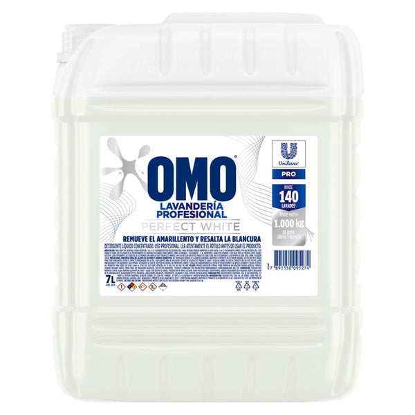 Detergente Liquido Perfect White 7 Lts OMO 