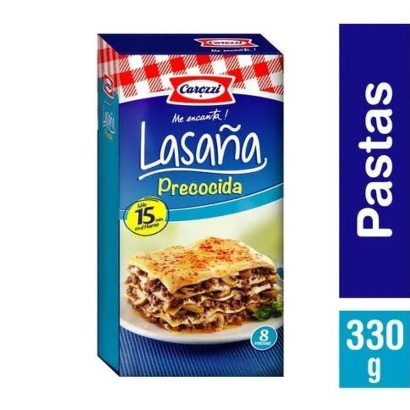 Lasaña Precocida Estuche 330 Gr Dipy 