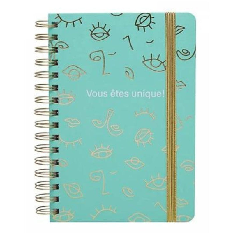 Libreta Espiral Paris A5 80 Hojas MOOVING 